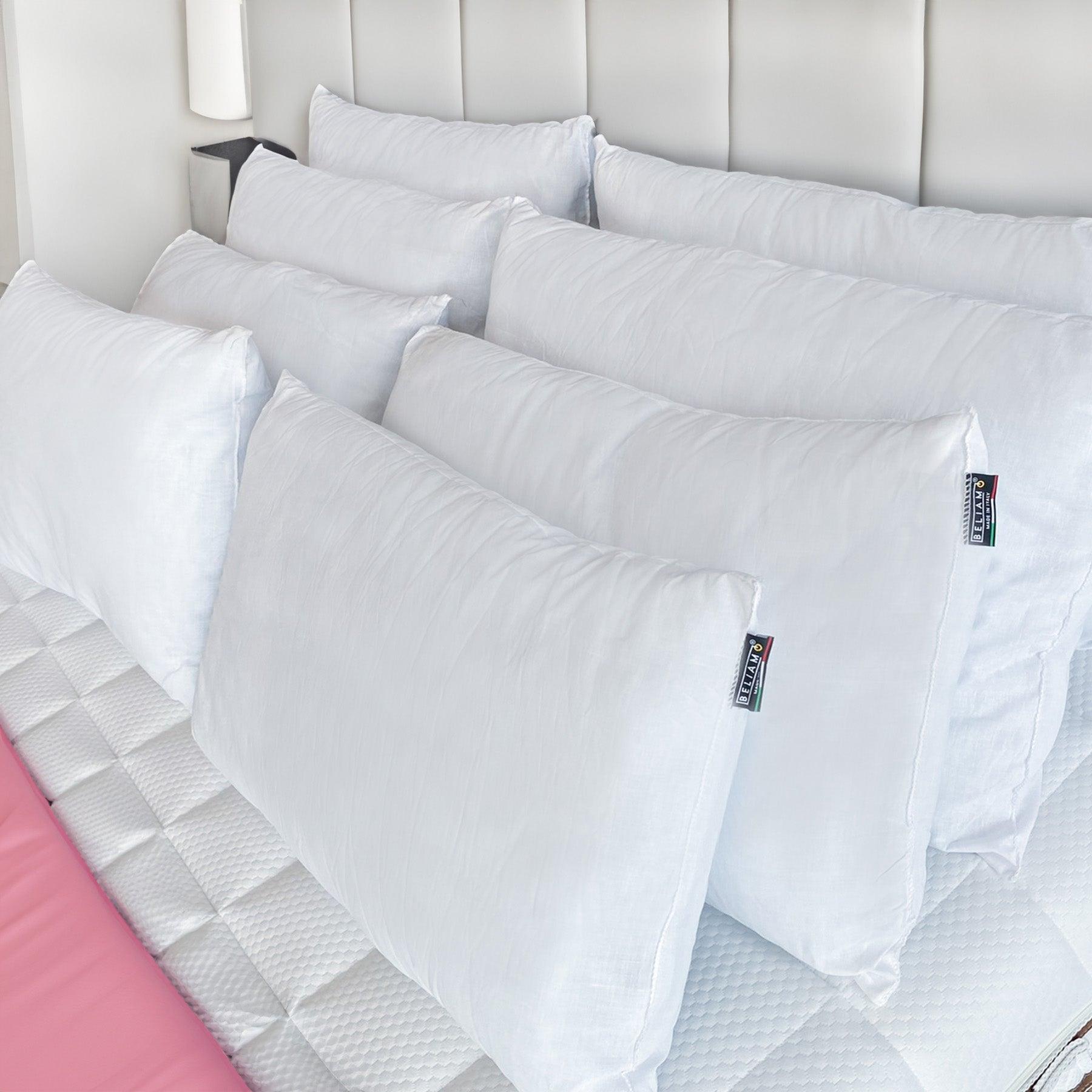 Coppia di cuscini letto TIZIANO in fibra - Per un sonno confortevole e ristoratore su Beliamo.com