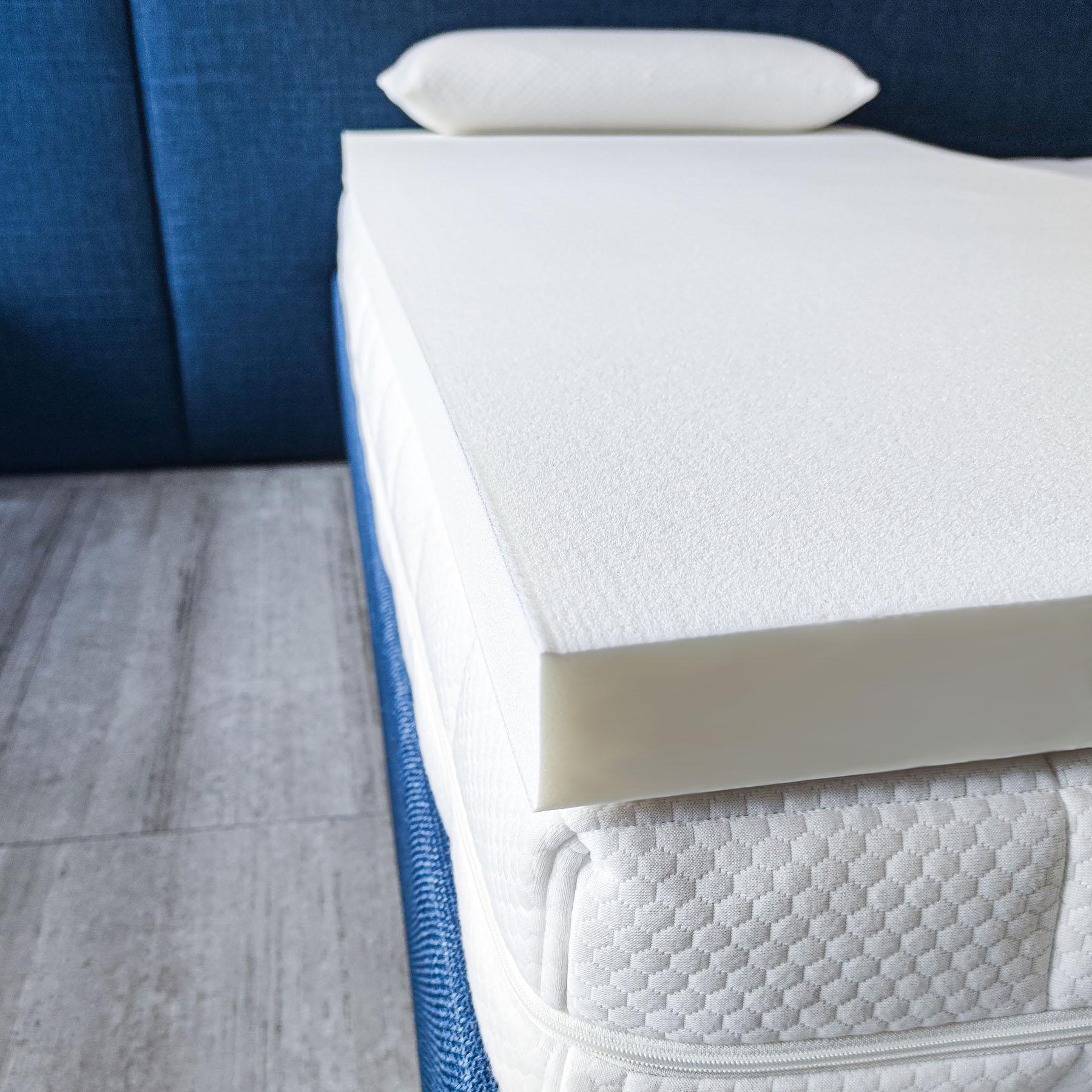 Topper MEMO TOPPER Memory Foam Extrapur®, altezza 6cm - Comfort extra per il tuo materasso su Beliamo.com